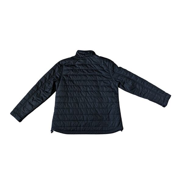 Carhartt Puffer Jacket Women L Black Rain Defender Relaxed Fit Workwear 0J2208-W - Picture 2 of 10